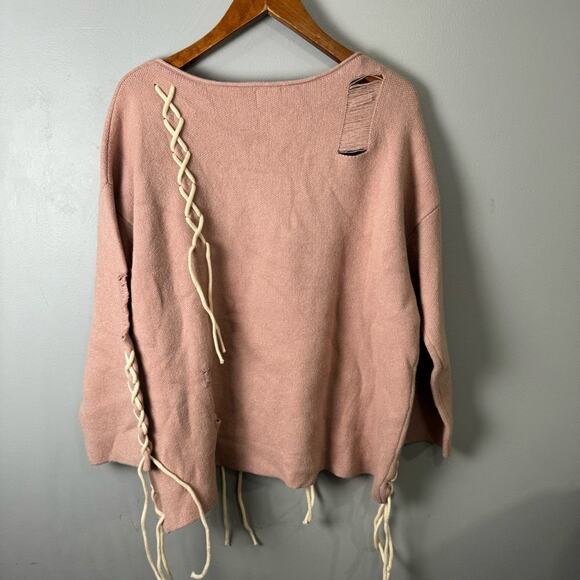 POL Women’s Luxe Distressed Sweater sz M Super Soft NWOT # H600-A - Picture 10 of 13